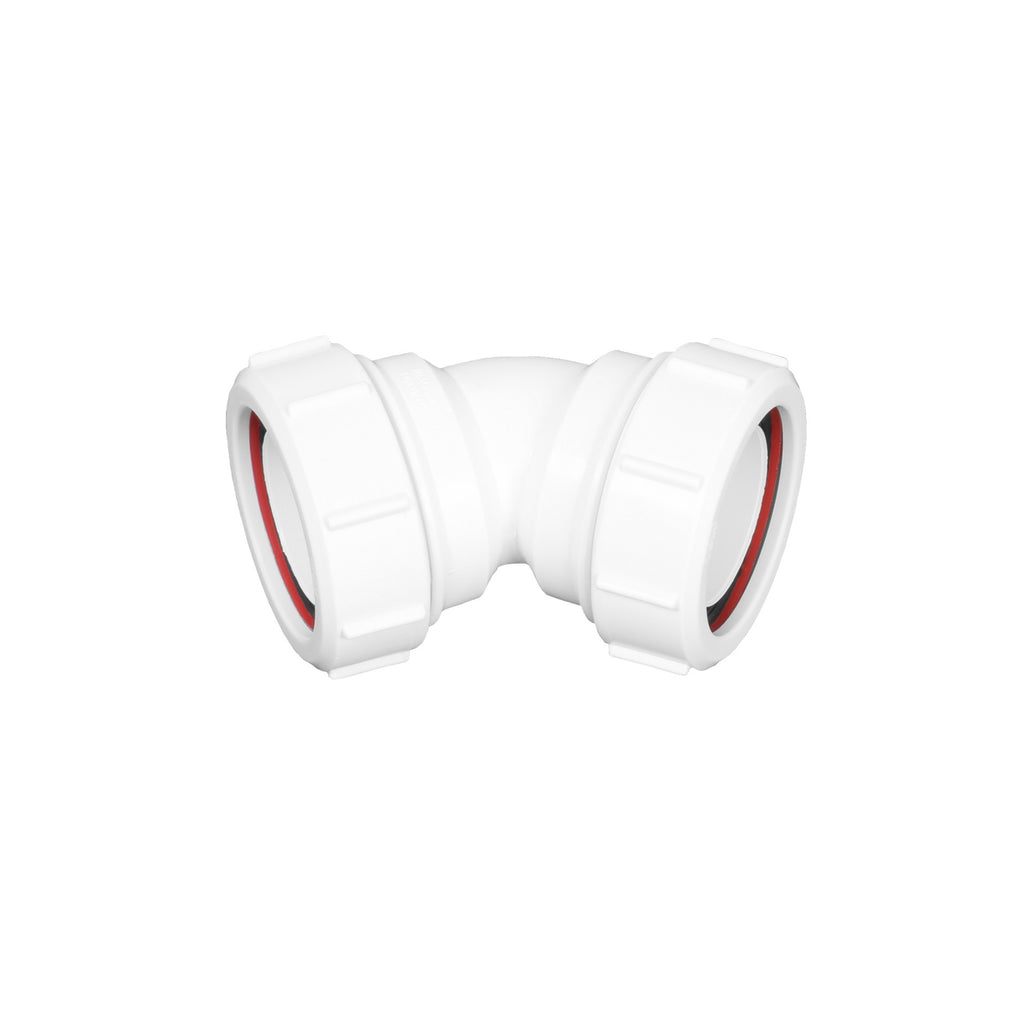 McAlpine MT20 1 1/2" 135 Degree Multifit Bend White 40mm