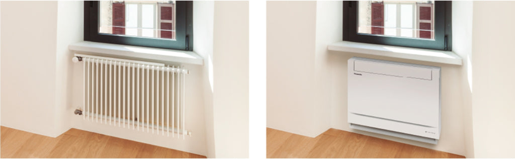 Panasonic Floor Console Air Conditioning System 5.0kW - R32-Panasonic-Oceanair