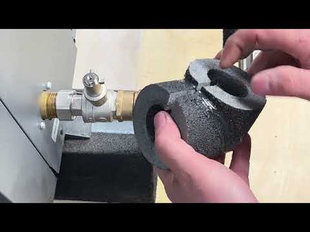 Primary Pro Pre Made Insulation Jacket for Intatec 28mm Flat Face Lever Valves AS33