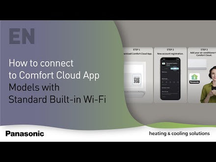 Panasonic TZ Super-Compact CS-TZ35ZKEW Wall Mount Air Conditioner Wi-Fi 3.5kW