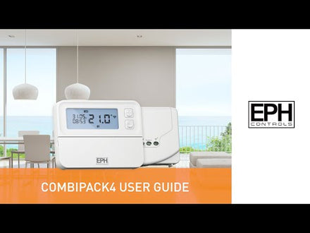 EPH CP4 (CombiPack4) OpenTherm Programmable RF Thermostat with Receiver