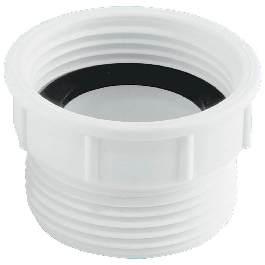 McAlpine T12A F 1 1/2" BSP European to UK Waste Outlet Adaptor