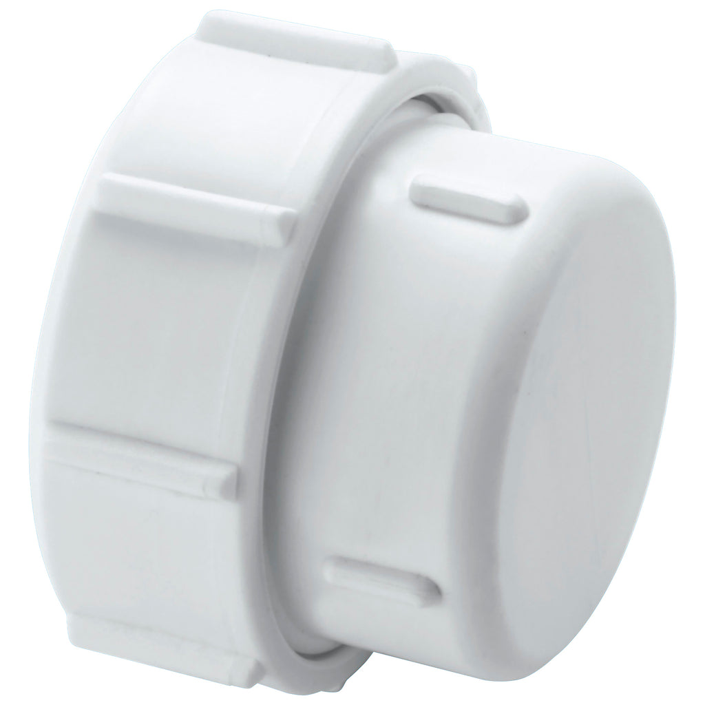 McAlpine T23U 1 1/2" Multifit Blanking Cap White