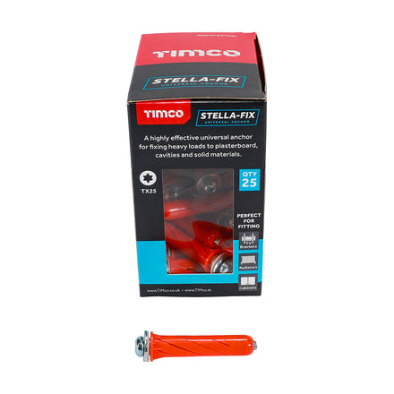 Timco Stella Fix Universal Anchors Red front box view