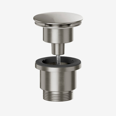 Viva Universal Basin Waste Brushed Nickel 1 1/4" BWUNI/BN